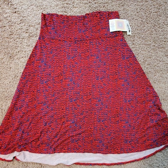 Gorgeous LuLaRoe Azure Flowy skirt - Picture 5 of 6